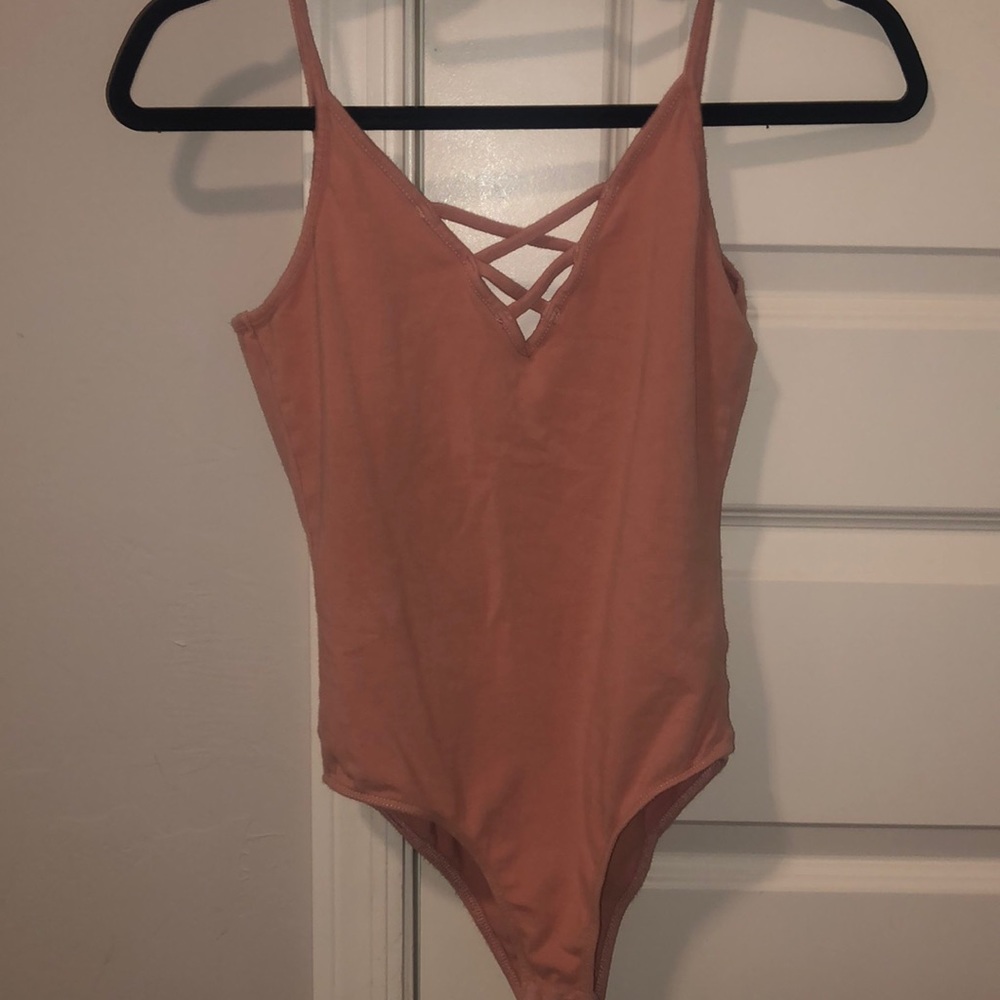 Pink bodysuit